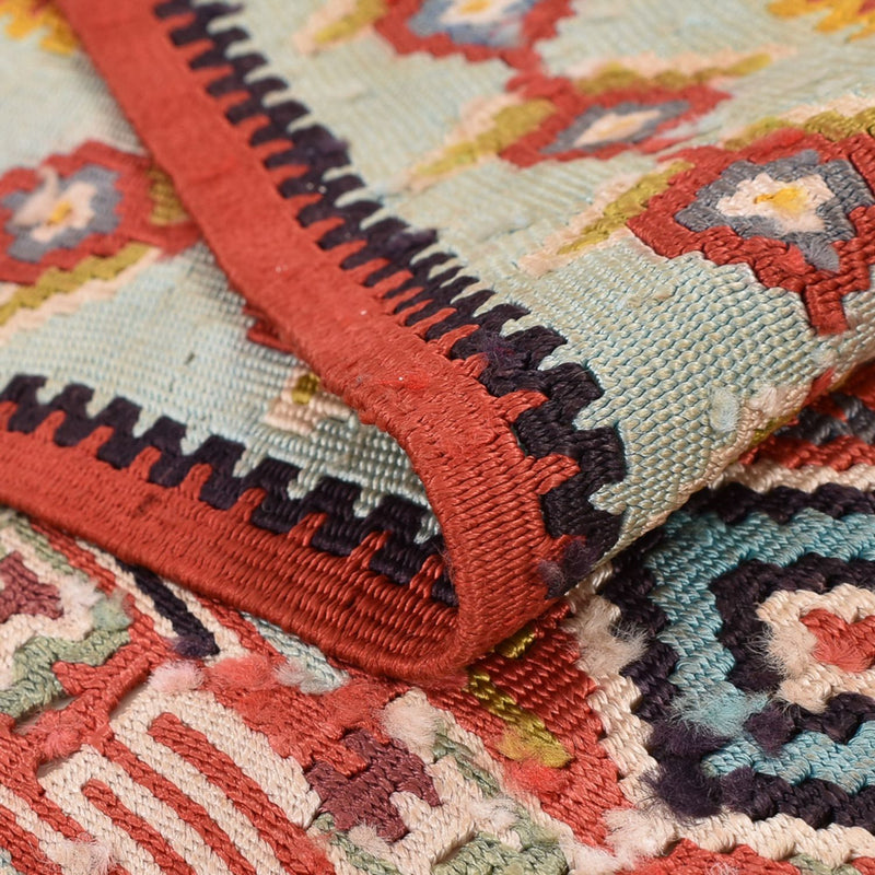 Dywan Kelim - Orientalny - 250 x 160 cm - jasna czerwień