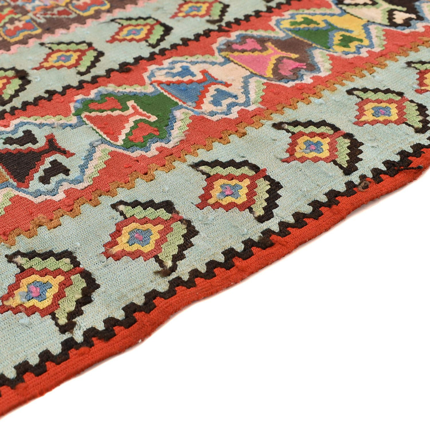 Jedwabny kilim Dywan 258x160cm