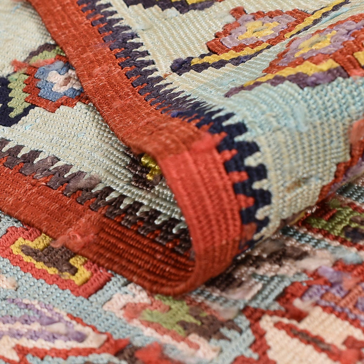 Dywan Kelim - Orientalny - 255 x 155 cm - jasna czerwień