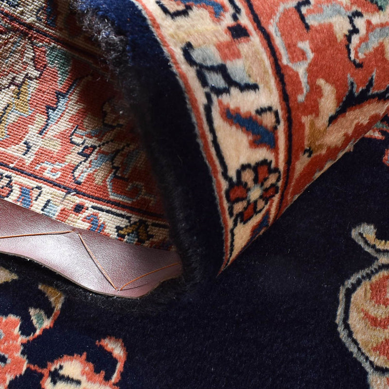 Dywan perski - Klasyczny - 208 x 138 cm - ciemnoniebieski