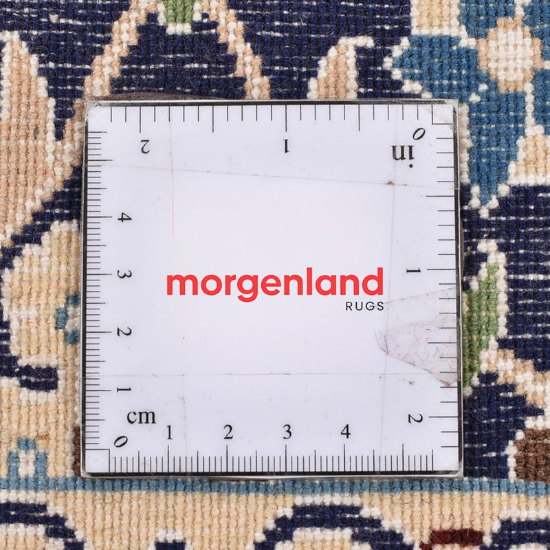 Biegacz Dywan perski - Nain - Królewski - 194 x 59 cm - niebieski