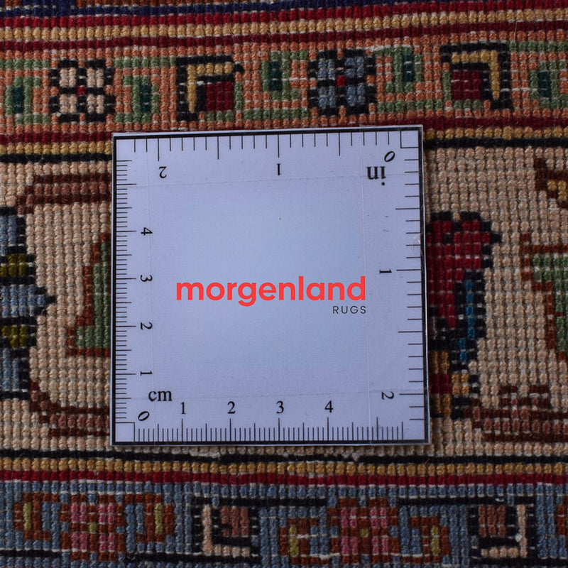 Dywan perski - Tabriz - Królewski - 397 x 300 cm - pomarańczowy