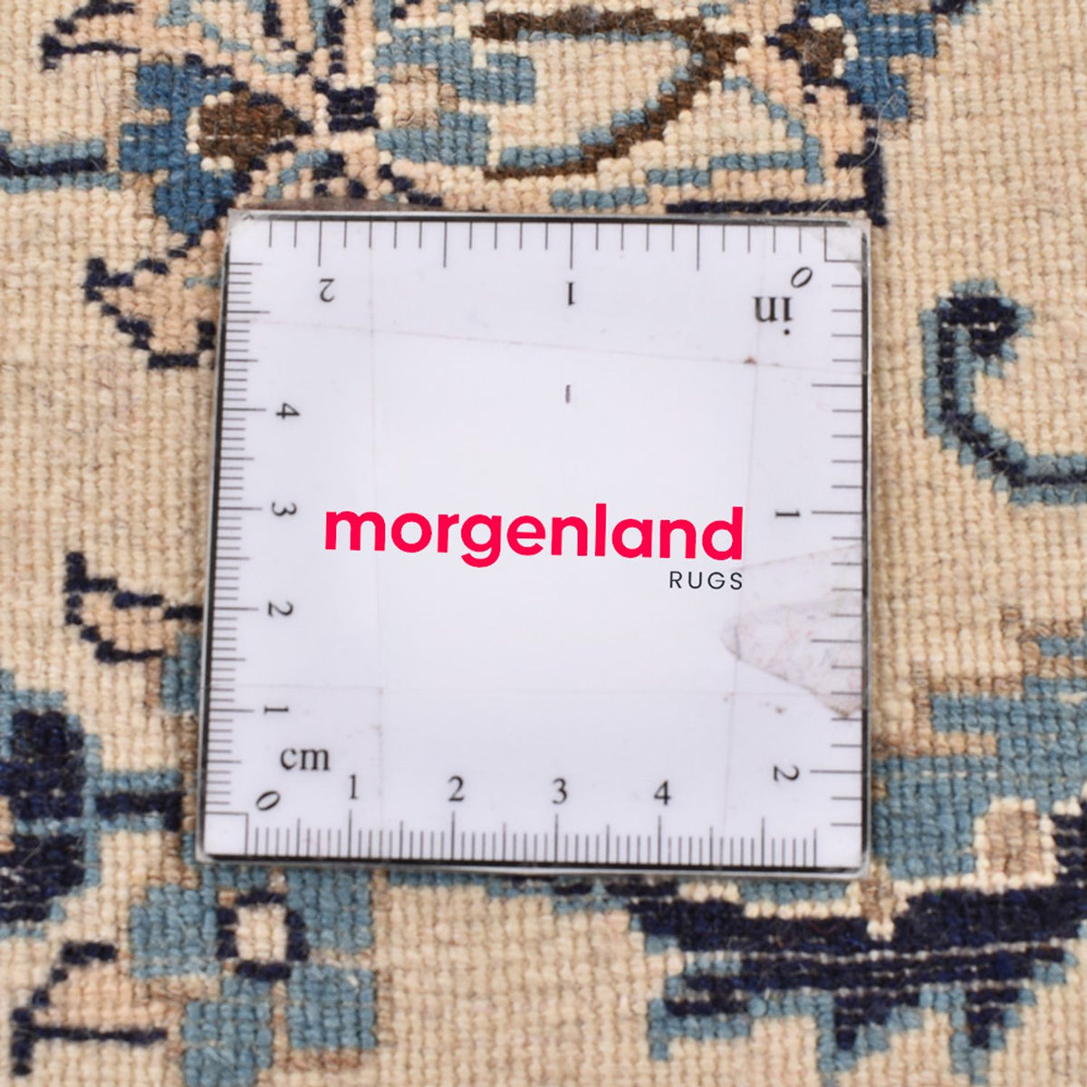 Biegacz Dywan perski - Nain - Królewski - 187 x 57 cm - kremowy