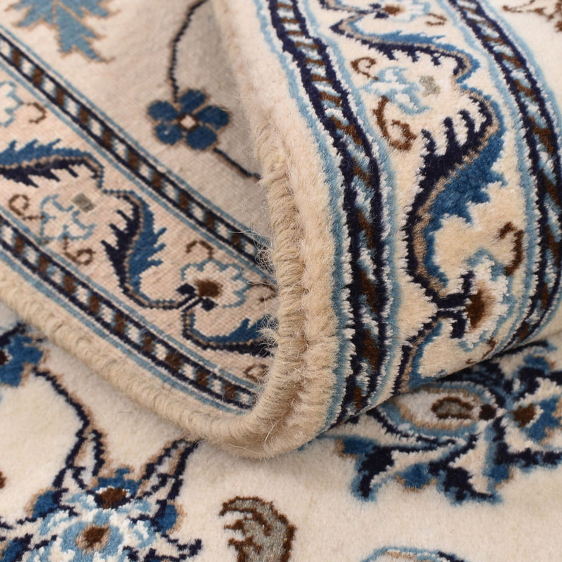 Biegacz Dywan perski - Nain - Królewski - 194 x 61 cm - kremowy