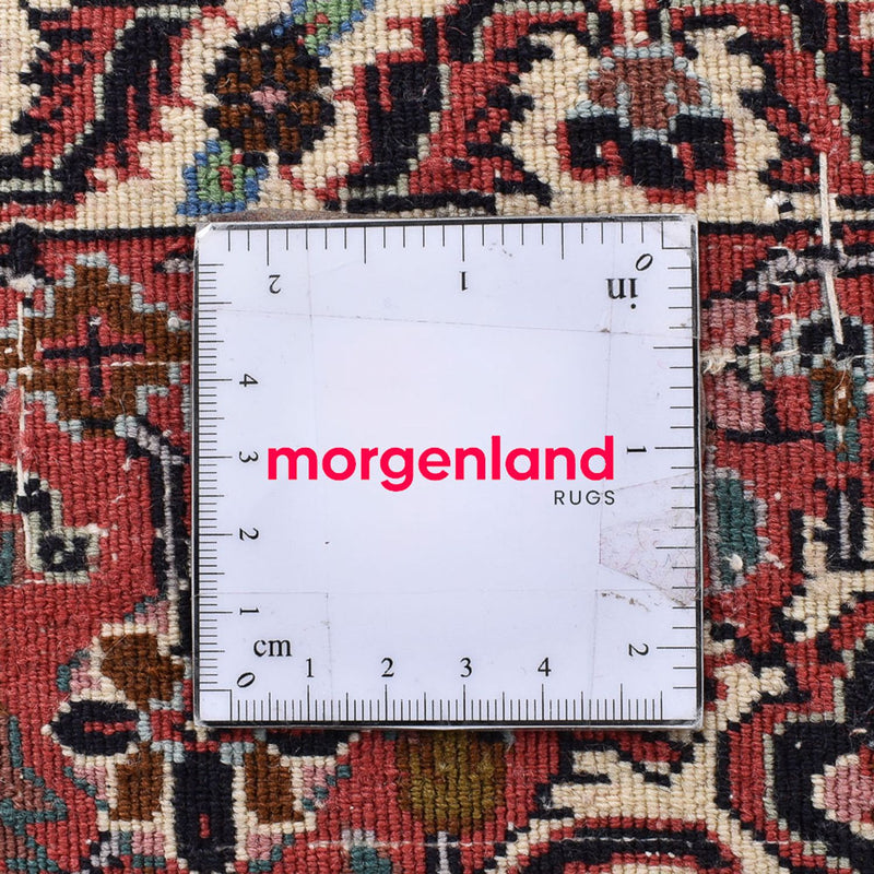 Dywan perski - Bijar kwadratowy  - 205 x 205 cm - rdza