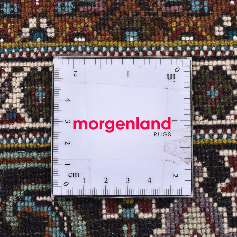 Dywan perski - Tabriz - Królewski kwadratowy  - 200 x 200 cm - brązowy