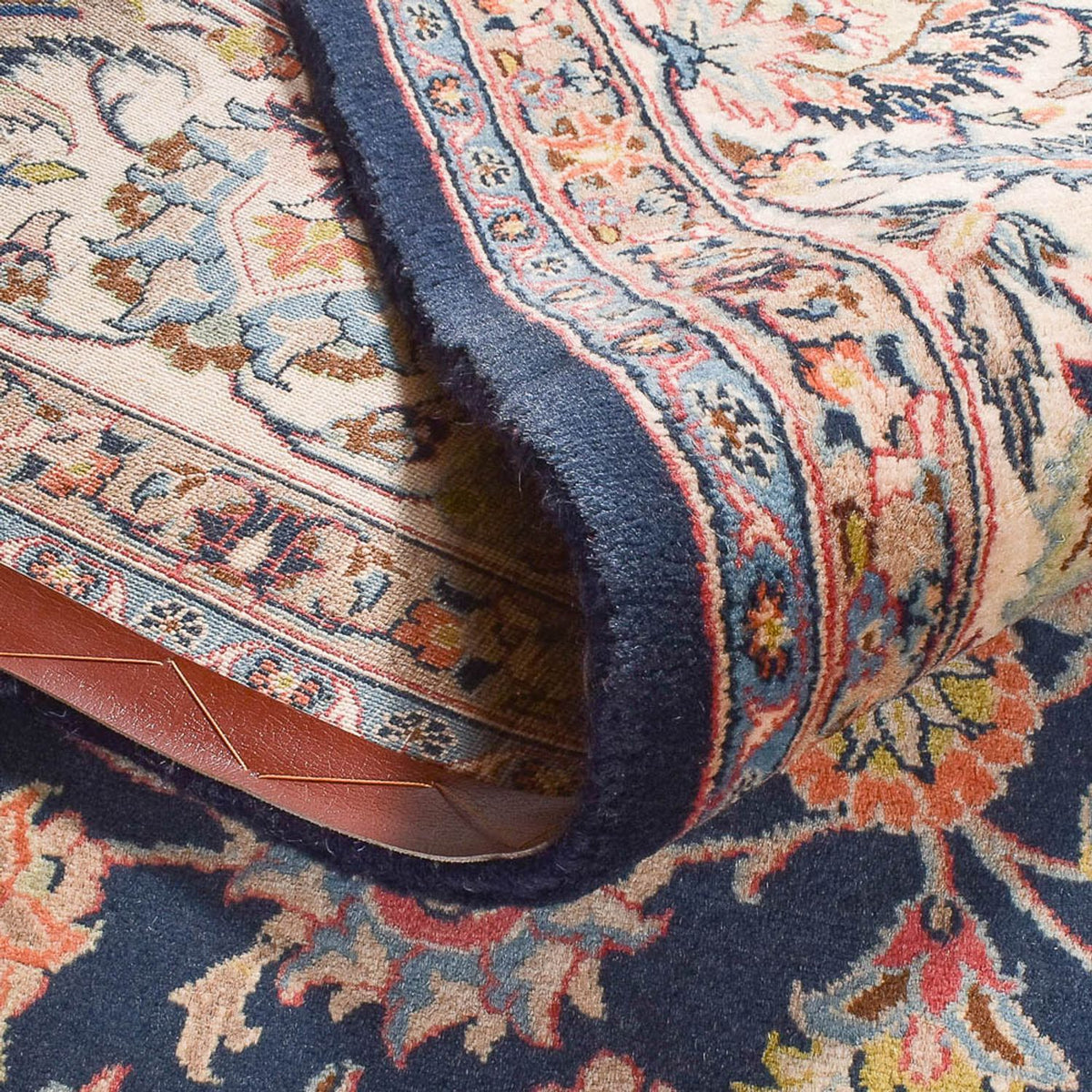 Dywan perski - Klasyczny - 345 x 248 cm - ciemnoniebieski