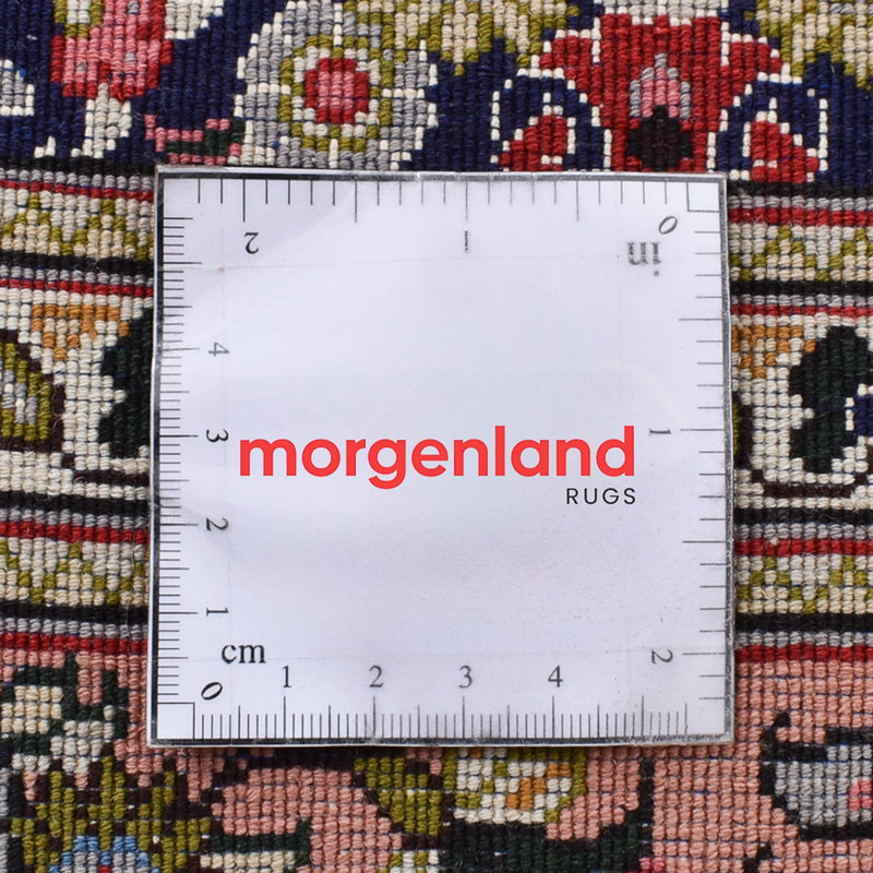 Dywan perski - Tabriz - Królewski - 196 x 141 cm - rdza