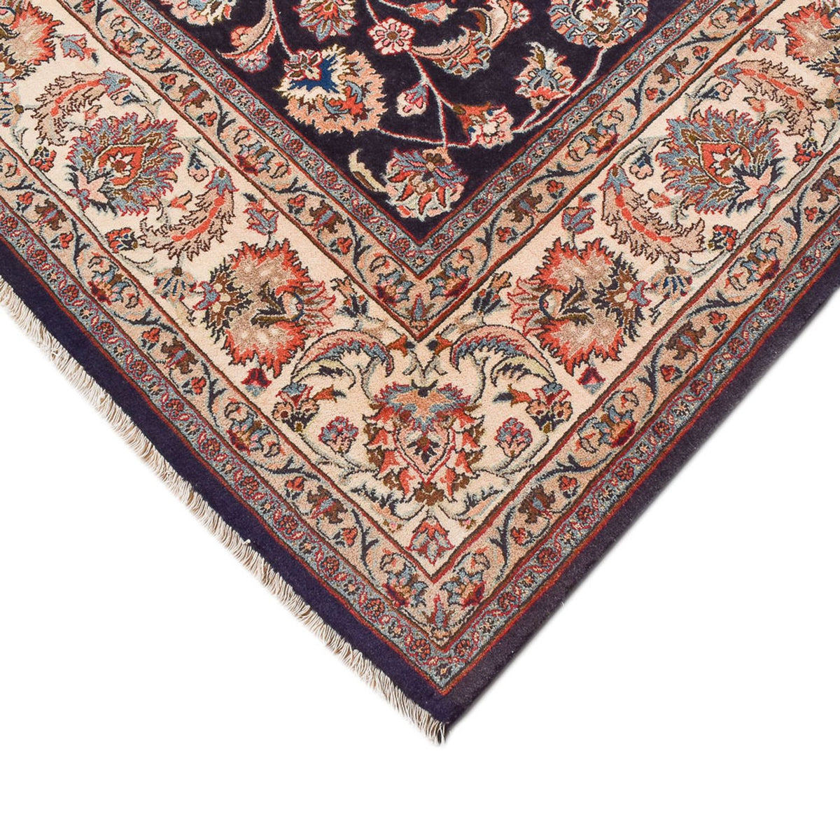 Dywan perski - Klasyczny - 340 x 253 cm - ciemnoniebieski