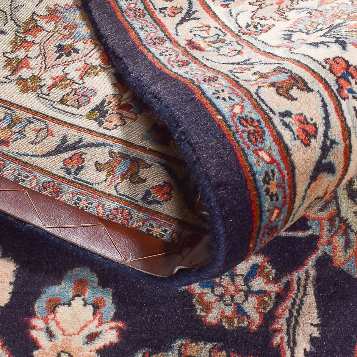 Dywan perski - Klasyczny - 340 x 253 cm - ciemnoniebieski