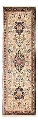 Biegacz Jedwabny dywan - Ghom Silk - Premium - 222 x 69 cm - kremowy