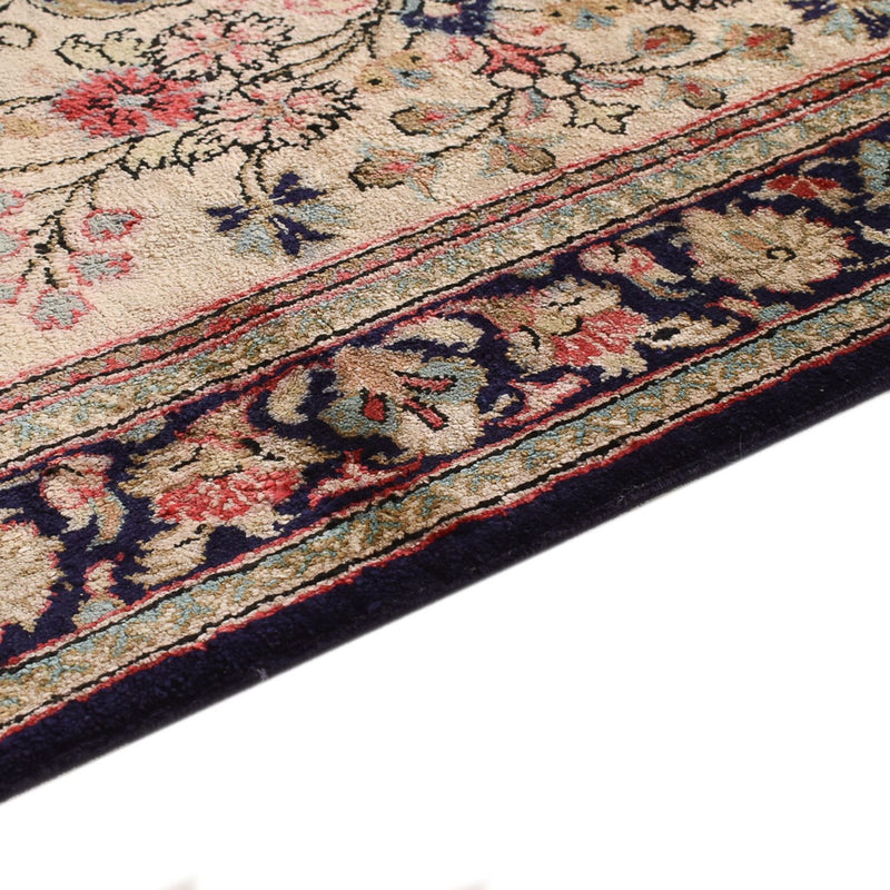 Biegacz Jedwabny dywan - Ghom Silk - Premium - 222 x 69 cm - kremowy