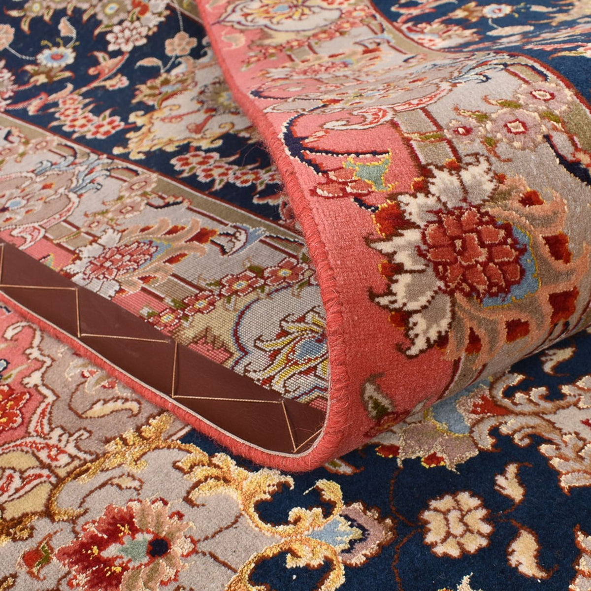 Dywan perski - Tabriz - Królewski - 348 x 246 cm - jasna czerwień