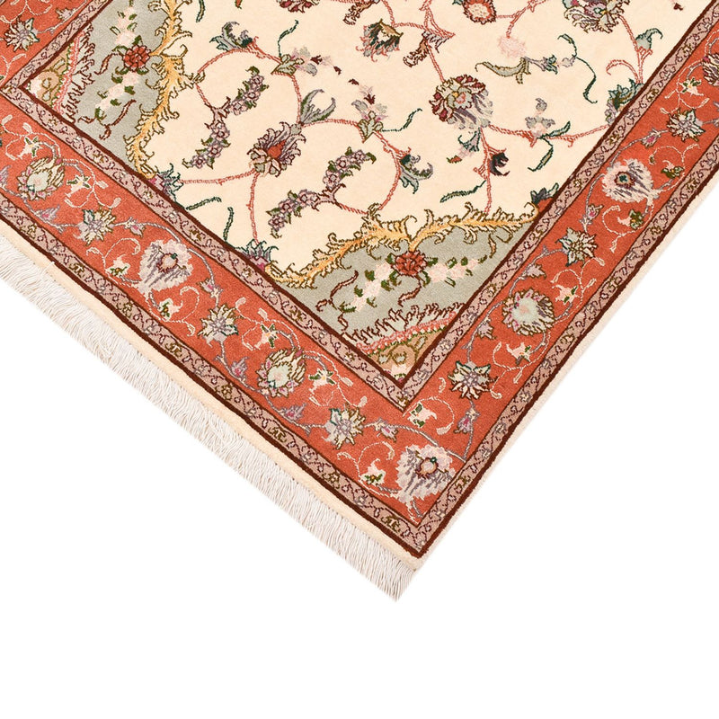 Biegacz Dywan perski - Tabriz - Królewski - 206 x 80 cm - wielokolorowy