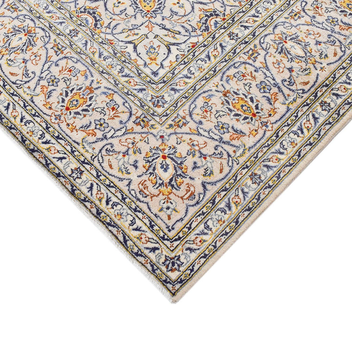 Dywan perski - Keshan - Royal - 345 x 245 cm - szary