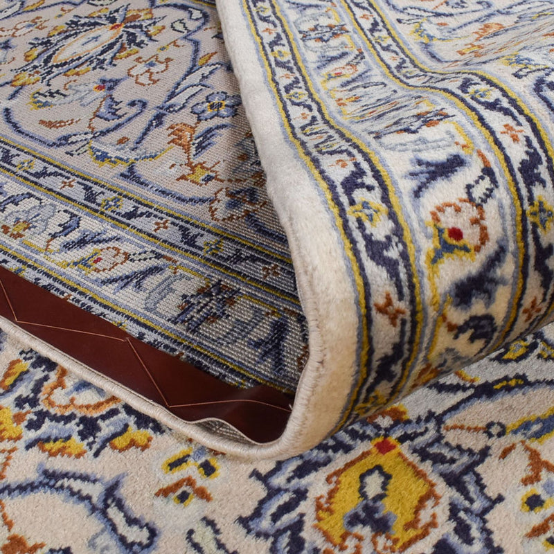 Dywan perski - Keshan - Royal - 345 x 245 cm - szary