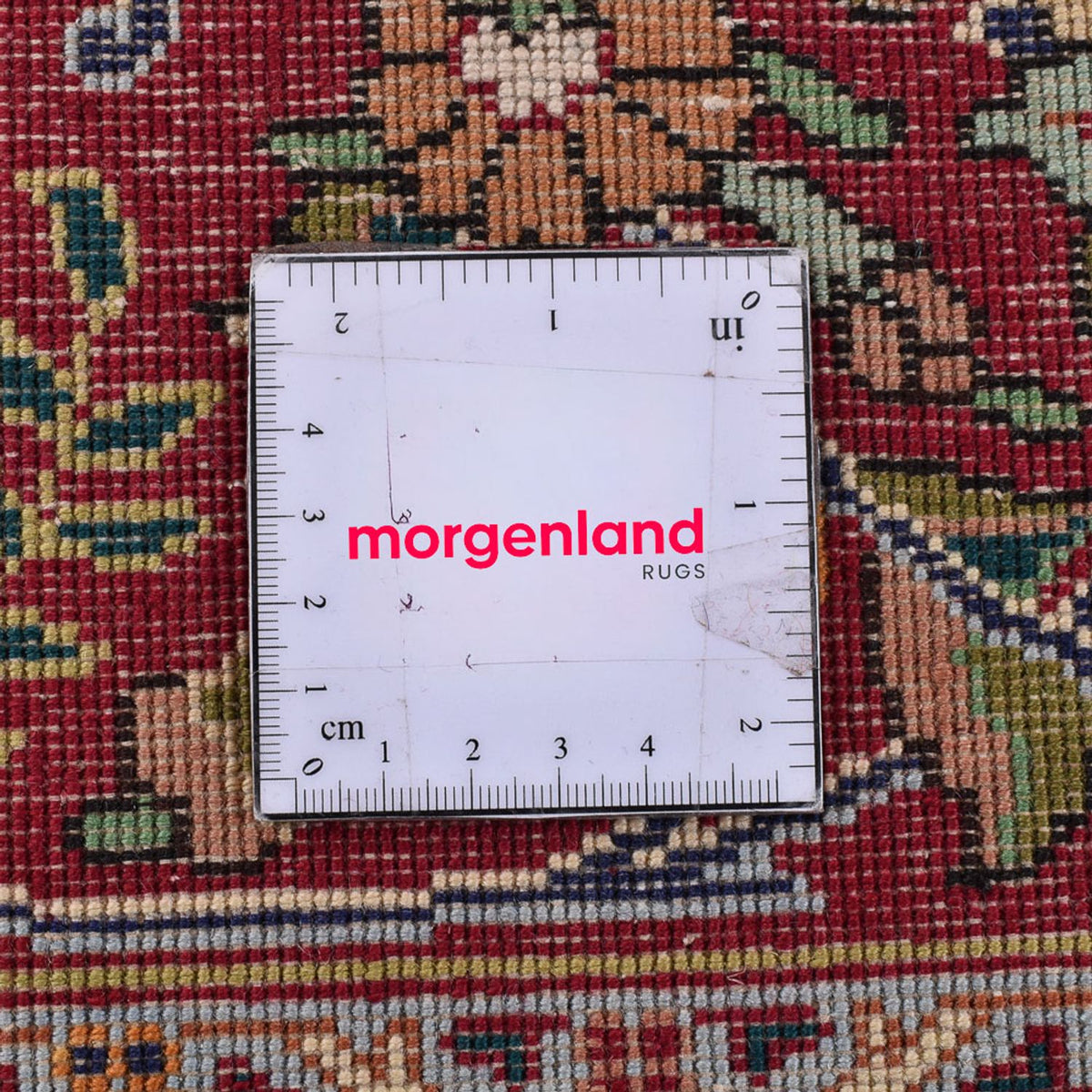 Dywan perski - Tabriz - Królewski - 394 x 302 cm - łososiowy