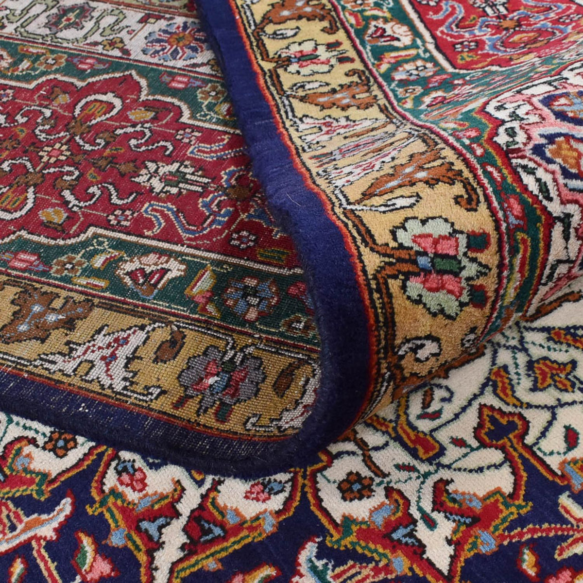 Dywan perski - Tabriz - Królewski - 412 x 300 cm - wielokolorowy