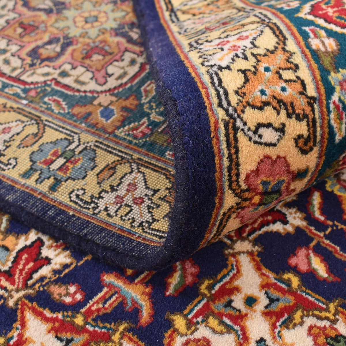 Dywan perski - Tabriz - Królewski - 400 x 300 cm - fioletowy