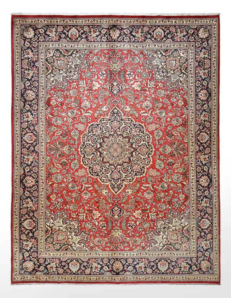 Dywan perski - Tabriz - Królewski - 396 x 302 cm - czerwony