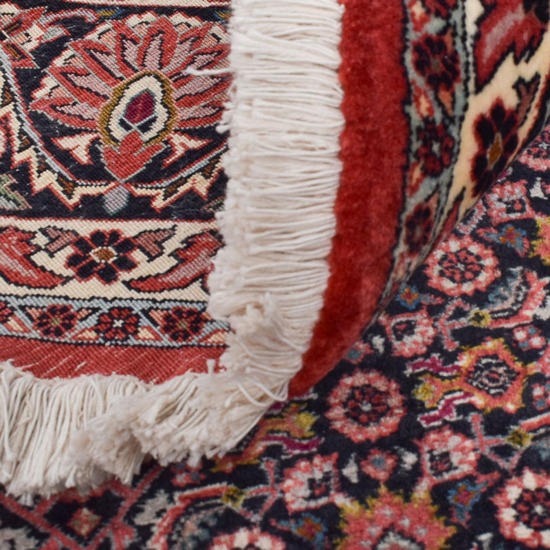 Dywan perski - Bijar okrągły  - 250 x 250 cm - wielokolorowy