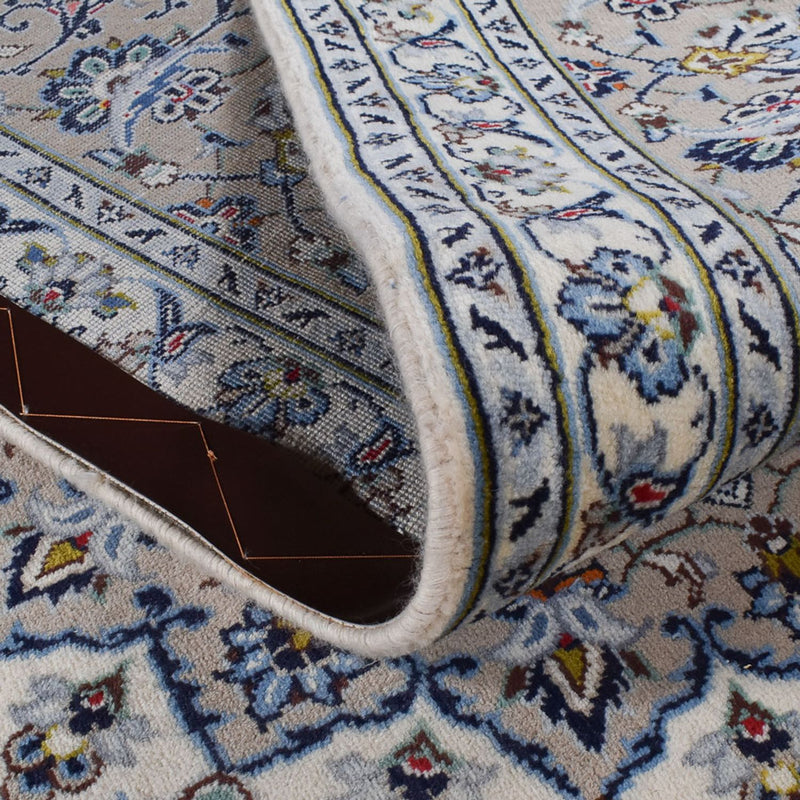 Dywan perski - Keshan - Royal - 360 x 248 cm - szary