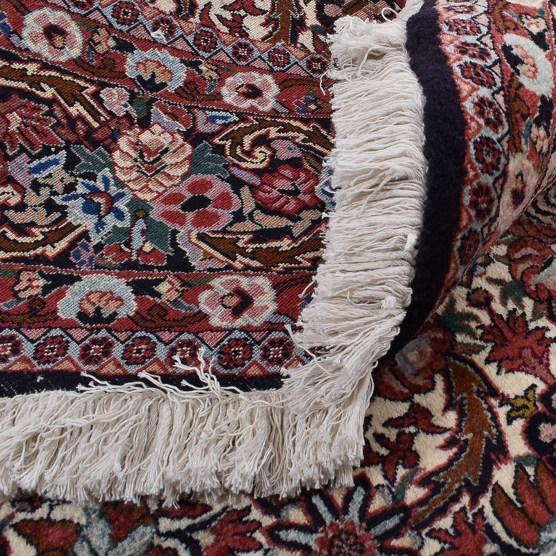 Dywan perski - Bijar okrągły  - 250 x 250 cm - rdza