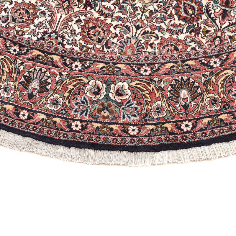 Dywan perski - Bijar okrągły  - 250 x 250 cm - rdza