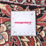 Dywan perski - Bijar okrągły  - 250 x 250 cm - rdza