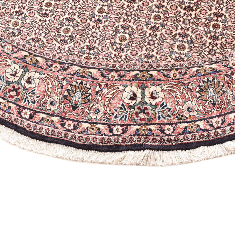 Dywan perski - Bijar okrągły  - 250 x 250 cm - rdza