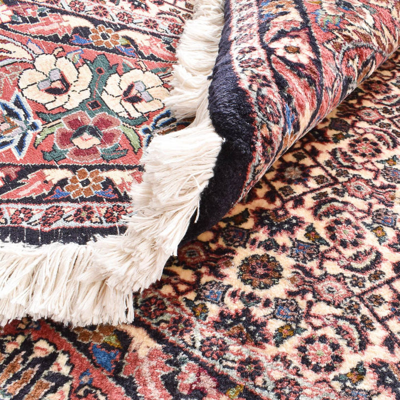 Dywan perski - Bijar okrągły  - 250 x 250 cm - rdza