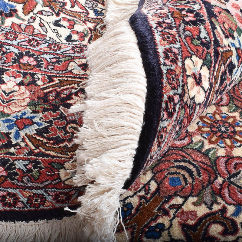 Dywan perski - Bijar okrągły  - 250 x 250 cm - rdza