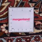 Dywan perski - Bijar okrągły  - 250 x 250 cm - rdza