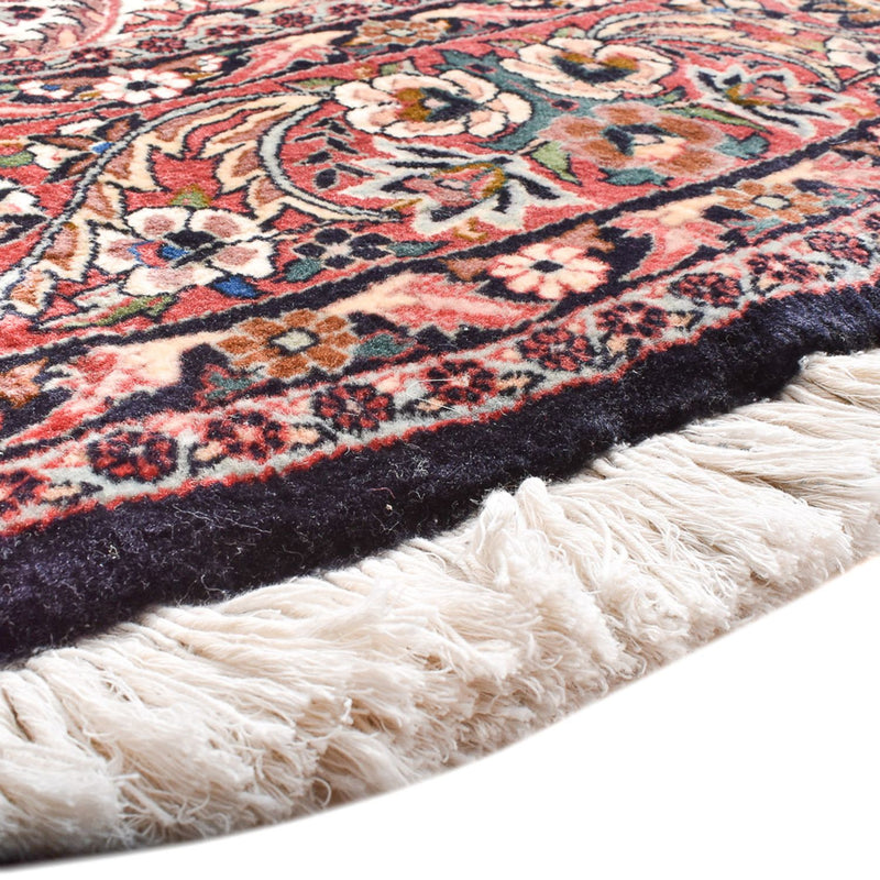 Dywan perski - Bijar okrągły  - 250 x 250 cm - rdza