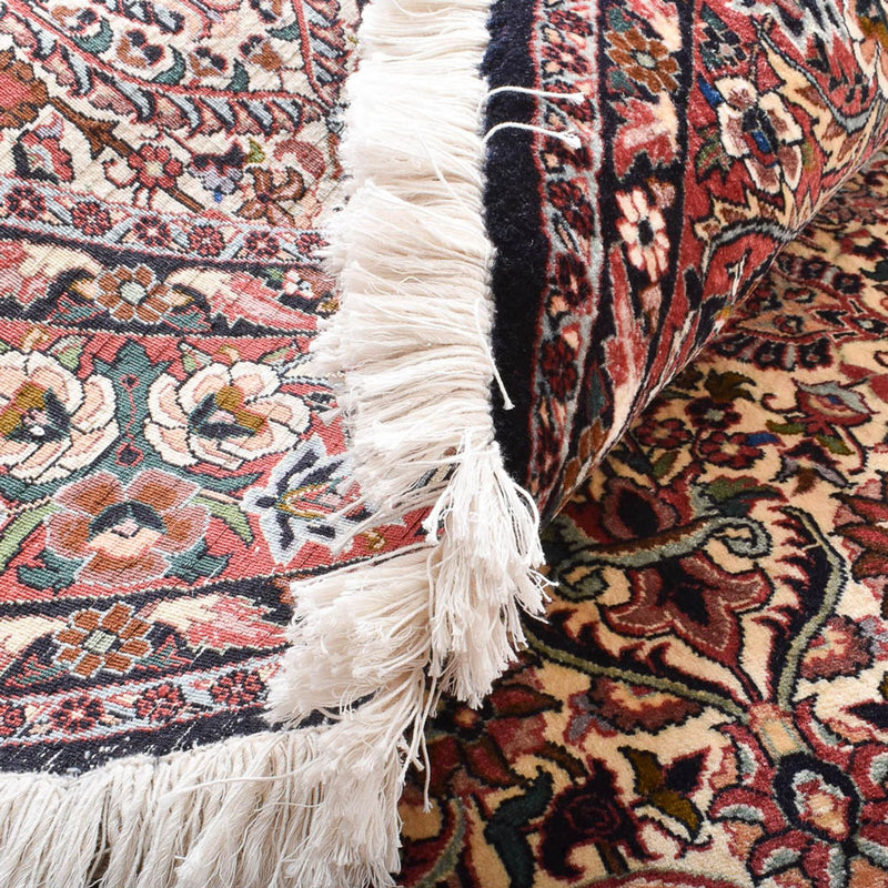 Dywan perski - Bijar okrągły  - 250 x 250 cm - rdza