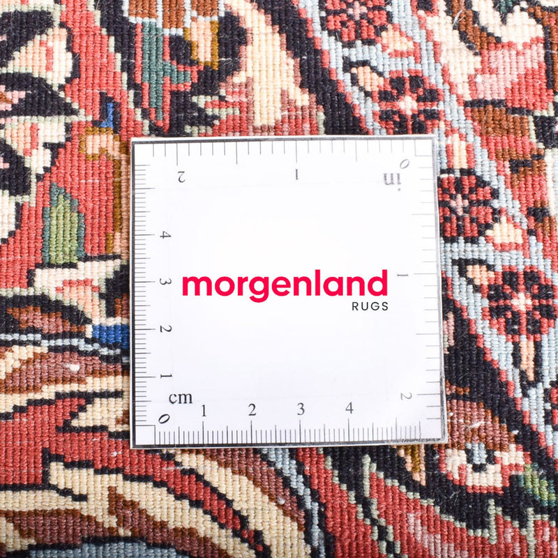 Dywan perski - Bijar okrągły  - 250 x 250 cm - rdza