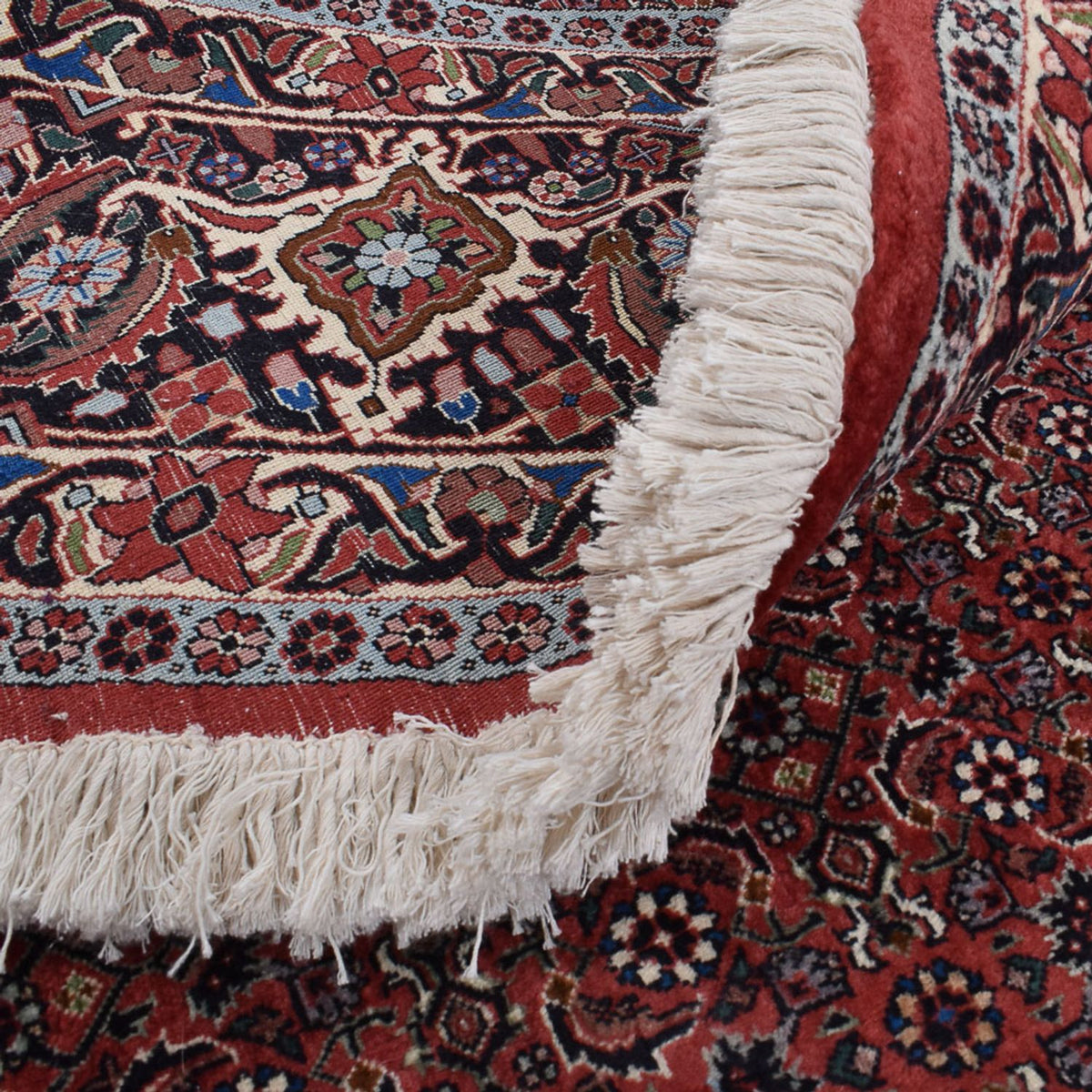 Dywan perski - Bijar okrągły  - 300 x 300 cm - rdza