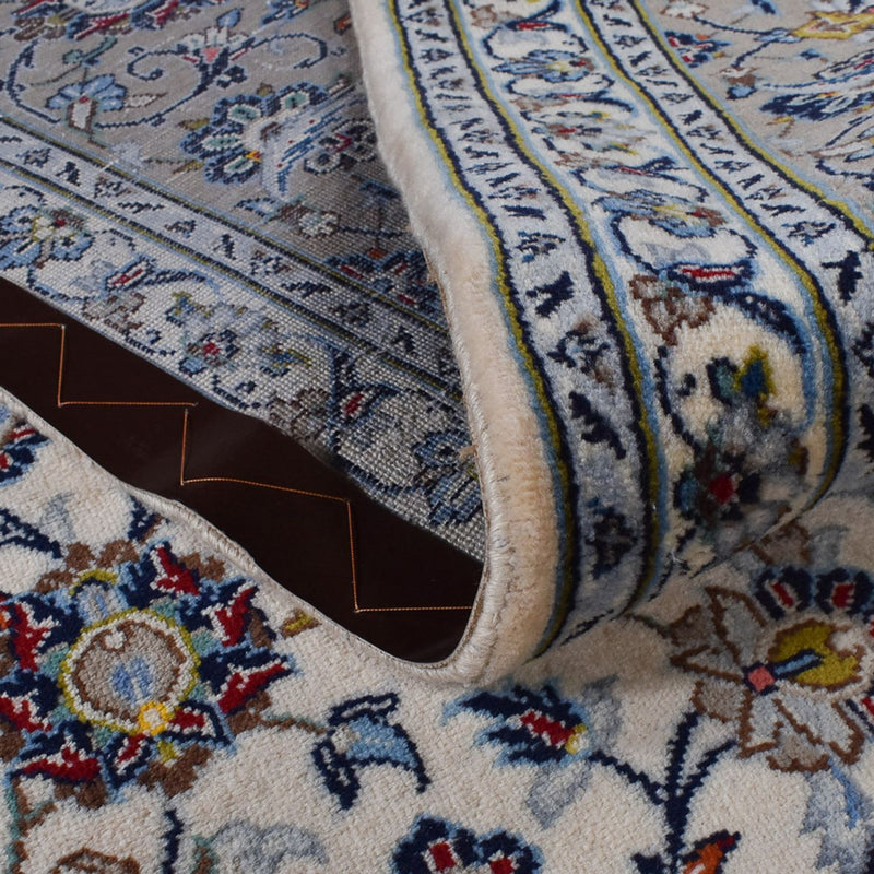 Dywan perski - Keshan - Royal - 343 x 250 cm - szary