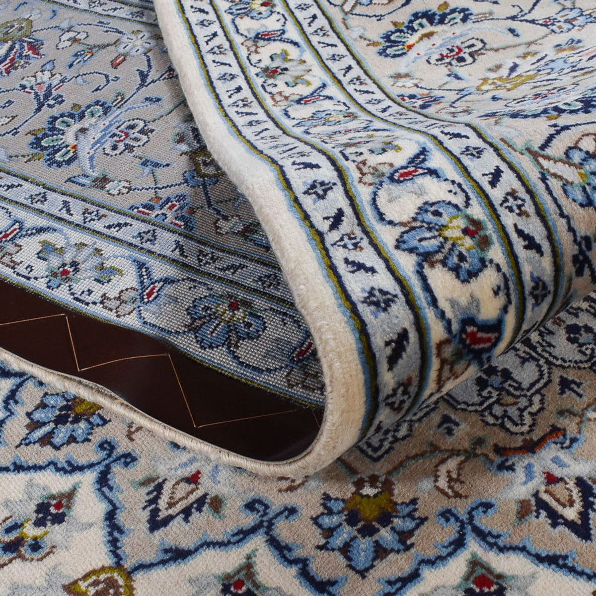 Dywan perski - Keshan - Royal - 350 x 240 cm - szary