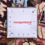 Dywan perski - Bijar okrągły  - 400 x 400 cm - rdza