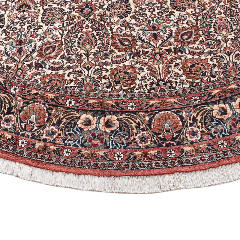 Dywan perski - Bijar okrągły  - 250 x 250 cm - rdza