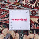 Dywan perski - Bijar okrągły  - 250 x 250 cm - rdza