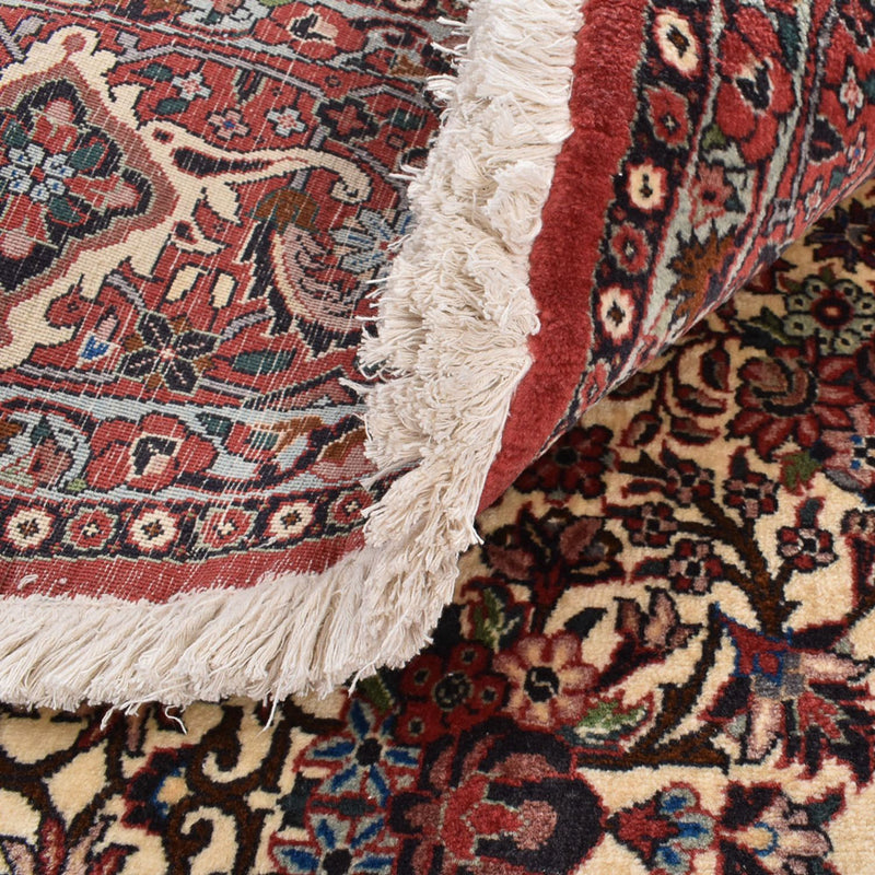 Dywan perski - Bijar okrągły  - 300 x 300 cm - rdza