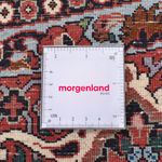 Dywan perski - Bijar okrągły  - 300 x 300 cm - rdza