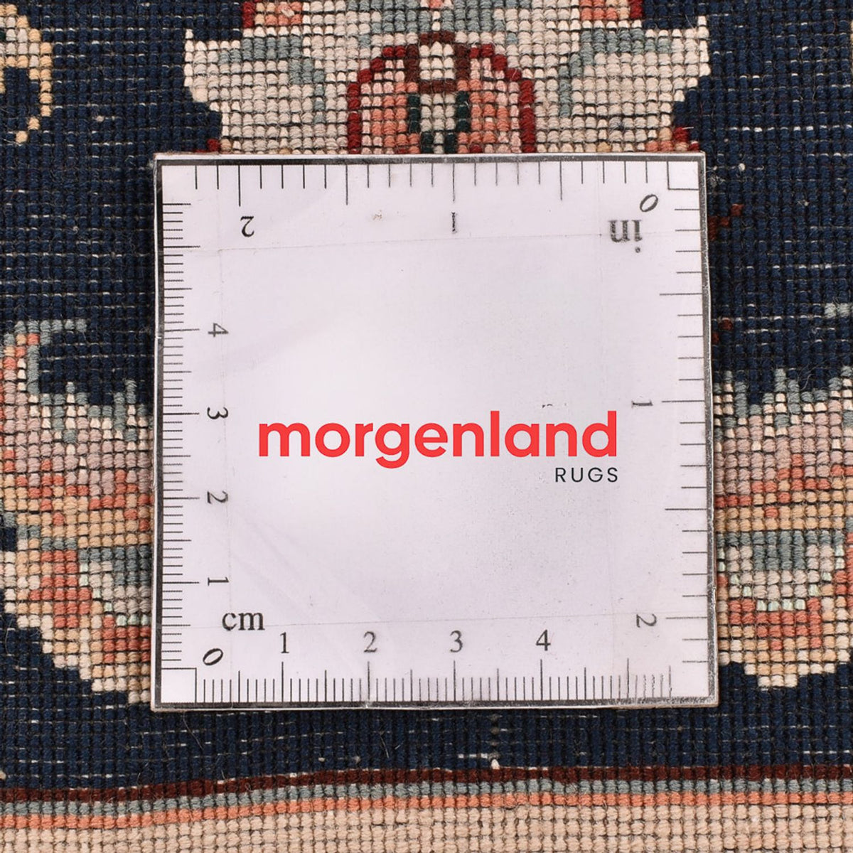 Biegacz Dywan perski - Tabriz - Królewski - 191 x 78 cm - ciemnoniebieski