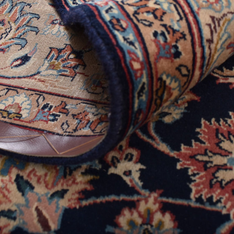 Dywan perski - Klasyczny - 283 x 193 cm - ciemnoniebieski