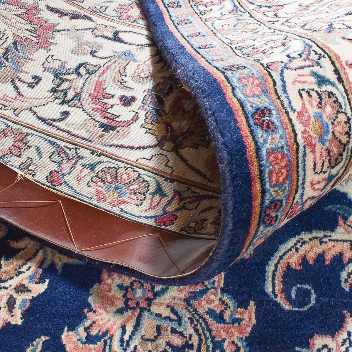 Dywan perski - Klasyczny - 356 x 248 cm - ciemnoniebieski