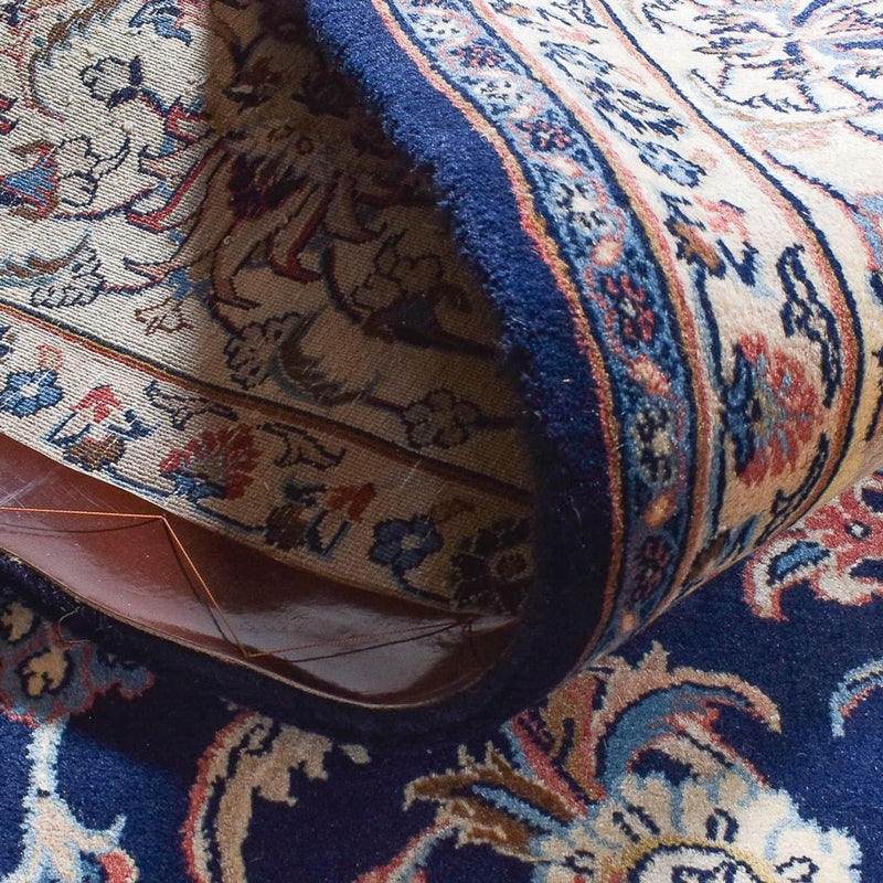 Dywan perski - Klasyczny - 352 x 246 cm - ciemnoniebieski