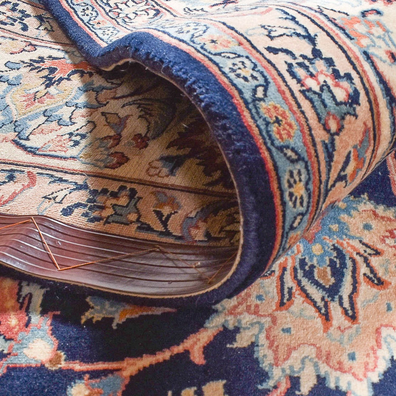 Dywan perski - Klasyczny - 368 x 244 cm - ciemnoniebieski