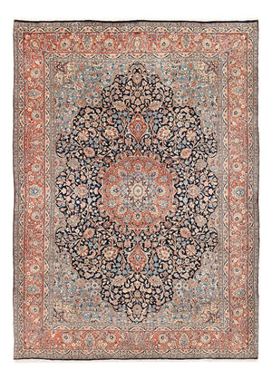 Dywan perski - Royal - 290 x 210 cm - ciemnoniebieski